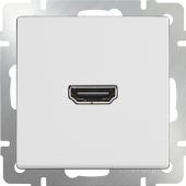 Розетка HDMI Werkel WL01-60-11 Белая - купить в Перми