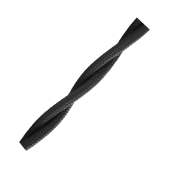 Витой ретро кабель для внешней проводки Werkel Retro 2х2,5мм черный - купить в Перми