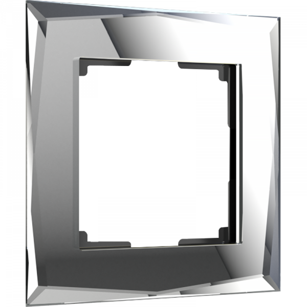 Рамка на 1 пост Werkel WL08-Frame-01 Diamant Зеркальные - купить в Перми